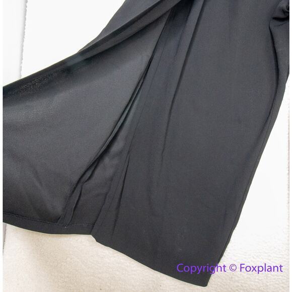 New! Eloquii tie waist strapless ruched front overlay jumpsuit, size 18 - Picture 6 of 12